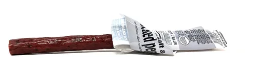 Miniatura 5 de Western's Smokehouse Palitos de carne seca de sal marina y pimienta agrietada – 1.0 onzas, paquete de 24 – Palitos de carne seca de tocino sin