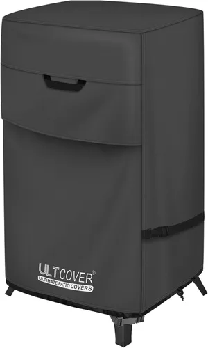 ULTCOVER Cubierta vertical impermeable para ahumador eléctrico de 30 pulgadas para la mayoría de los ahumadores cuadrados de gas propano de hasta 19