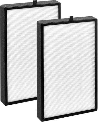 Paquete de 2 filtros de repuesto KJ350G para purificador de aire TOSOT, filtro de 3 etapas, H13 True Hepa con carbón activado de alta eficiencia y