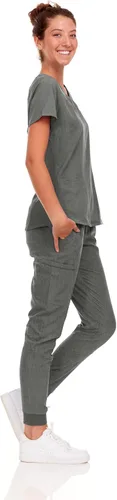 Miniatura 74 de Natural Uniforms Conjunto de ropa quirúrgica elástica para mujer con tallas regulares y pequeñas