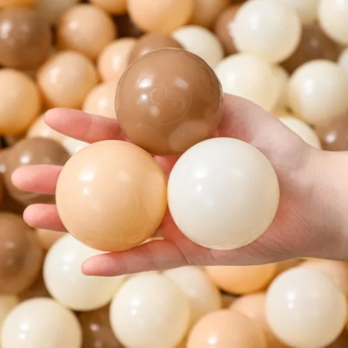 Miniatura 34 de TRENDPLAY Pelotas de Plástico para Pozos de Pelotas de 2.2 Pulgadas, Paquete de 50 100 200 500 Pelotas Huecas, Perfectas para Piscinas de Bebés