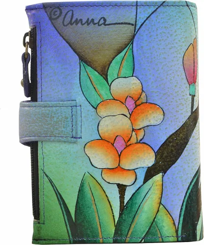 Miniatura 47 de Anna by Anuschka Cartera de mujer pintada a mano de cuero genuino para mujer
