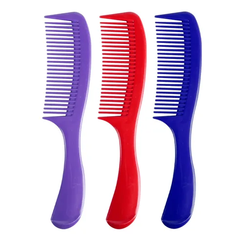 Miniatura 3 de [Juego de peines, paquete variado] Todo tipo de cabello y estilos de peinado profesional, peine de peluquero, peine de rastrillo jumbo