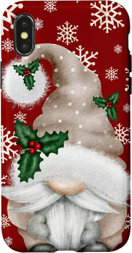 Miniatura 5 de Aesthetic Snowflake Cute Winter Gnome for Christmas Grandma Case for iPhone 17