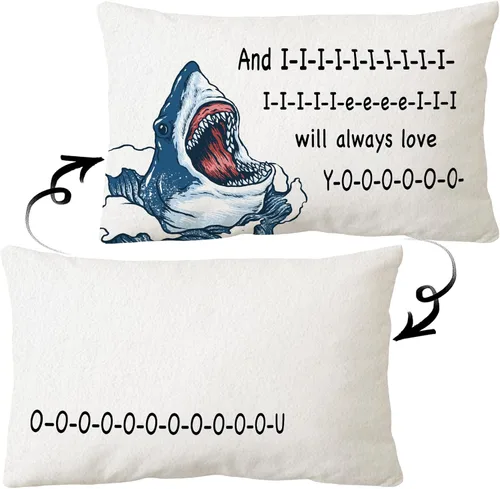 Miniatura 6 de Sidhua Funda de almohada con temática divertida de pareja para decoración del hogar, sala de bodas, bienvenidos a Poundtown, funda de almohada