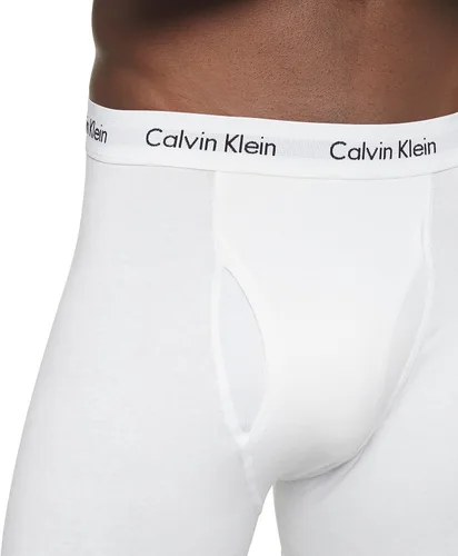 Miniatura 4 de Calvin Klein - Ropa interior de algodón elástico tipo bóxer brief para hombre, paquete de 3