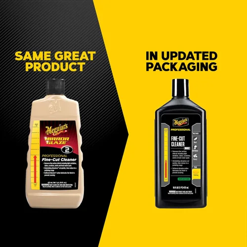 Miniatura 5 de Meguiar's Limpiador de corte fino Mirror Glaze, compuesto de pulido, removedor de arañazos sin remolinos para pulir la pintura del automóvil; uso