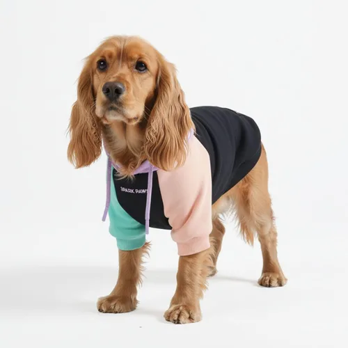 Miniatura 120 de Spark Paws Sudadera con capucha para perro, suéter de primera calidad para perros pequeños, medianos y grandes Trajes cálidos para bulldogs