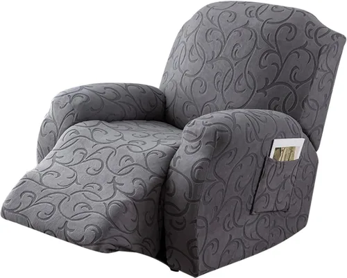 Miniatura 22 de Fundas para Sofá Reclinable Seccional Funda de Sofá para Sofá Reclinable de 3 Asientos, 5 Piezas Funda Elástica para Sofá de 3 Cojines Reclinable