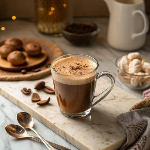 Miniatura 4 de Café de hongos, café instantáneo de hongos en polvo con 6 hongos adaptogénicos (Cordyceps, melena de león, shiitake, cola de pavo) y aceite MCT
