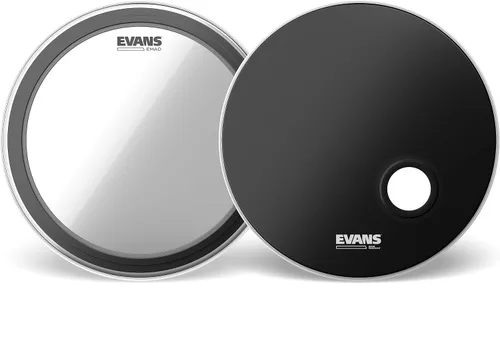 Miniatura 11 de Evans Cabezales de bombo - EMAD Bass Drumhead System Pack - EBP-EMADSYS - 22 pulgadas
