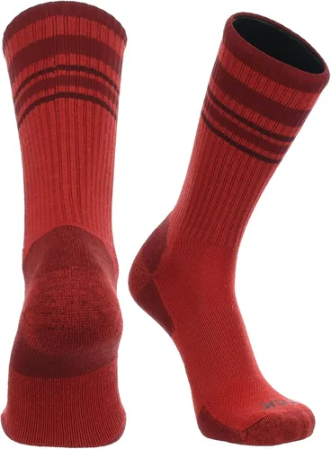 Miniatura 8 de TCK Calcetines de lana merino para hombres y mujeres para senderismo, caza, ciclismo de montaña, longitud de la tripulación para botas