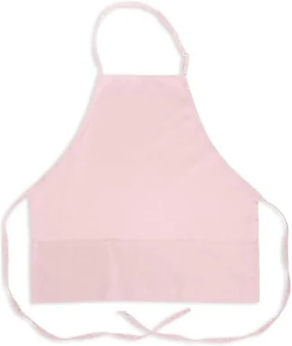 Miniatura 9 de Delantal con parte superior ajustable, 3 bolsillos, Negro