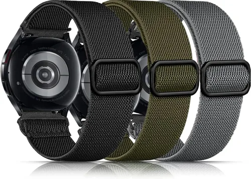 Miniatura 15 de Olytop Bandas elásticas para Galaxy Watch 7/6/4 Classic Band 1.850 in 1.811 in 1.693 in 1.654 in/5 Pro Band 1.772 in, Samsung Galaxy Watch