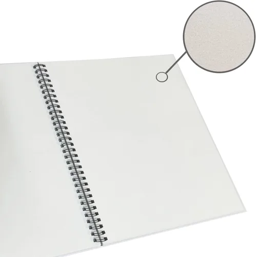 Miniatura 2 de GIFTEXPRESS Paquete de 12 cuadernos de bocetos de tamaño carta, encuadernados en espiral, juego de blocs de bocetos de alta calidad, libro