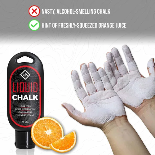 Miniatura 4 de SURVIVOR Liquid Chalk for Rock Climbing, Weight Lifting, Gymnastics - Liquid Grip for Workout Training - Climbing Chalk & Lifting Chalk for
