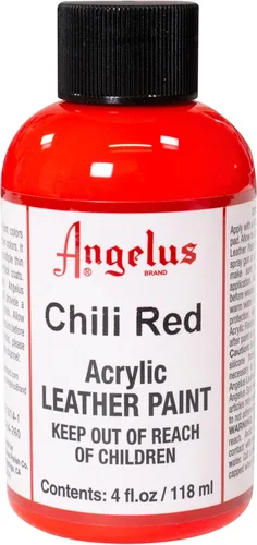 Miniatura 40 de Angelus - Pintura acrílica para cuero, 4 Fl Oz, color blanco - Pintura para cuero profesional flexible, resistente a grietas, arañazos