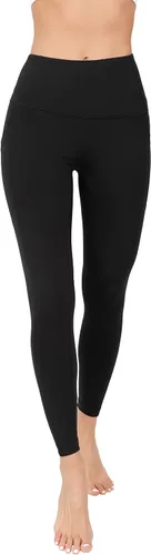 Miniatura 3 de 90 Degree by Reflex - Leggings con función de control de abdomen de cintura alta y confeccionados con tela Power Flex