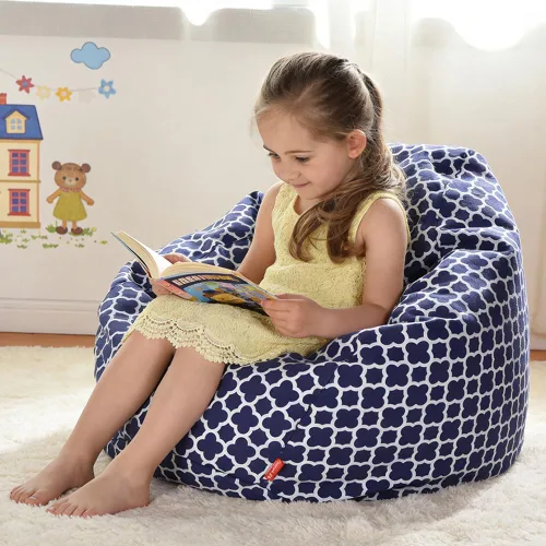 Miniatura 19 de YuppieLife Funda para puf de almacenamiento de animales para niños