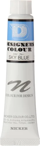 Knicker - Pintura de acuarela, color de diseñador, 0.7 fl oz (0.7 fl oz), color azul cielo 584