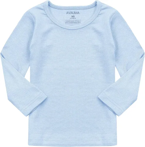 Miniatura 2 de AVAUMA pijama de manga corta para recién nacido, para niños, niñas, de ajuste cómodo