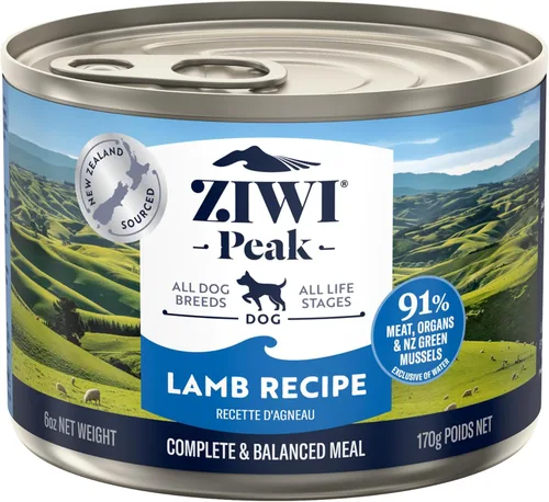 Miniatura 10 de ZIWI Peak - Alimento húmedo enlatado para perros, totalmente natural, alto en proteínas, sin granos, ingredientes limitados, con superalimentos