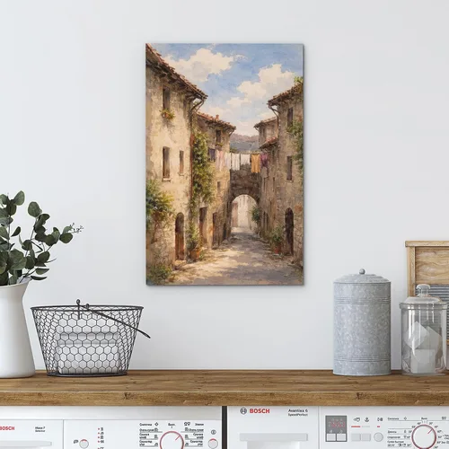 Miniatura 97 de wall26 Prado con álamos por Claude Monet - Arte moderno impresionista, arte en lienzo para el hogar, 12 x 18 pulgadas