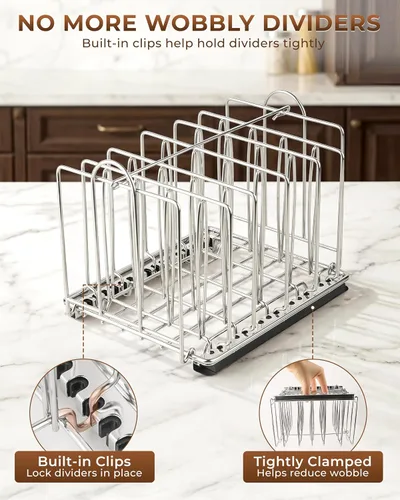 Miniatura 4 de EVERIE Sous Vide - Contenedor compatible con ANOVA Nano, Contenedor con tapa y estante