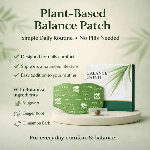 Miniatura 2 de Parche de equilibrio de hierbas japonesas, ingredientes a base de plantas, diseño adhesivo cómodo, fácil uso tópico, 3 cajas, 15 parches (3)