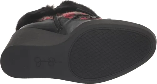 Miniatura 4 de Jessica Simpson Botines Myina de piel de cuña para mujer