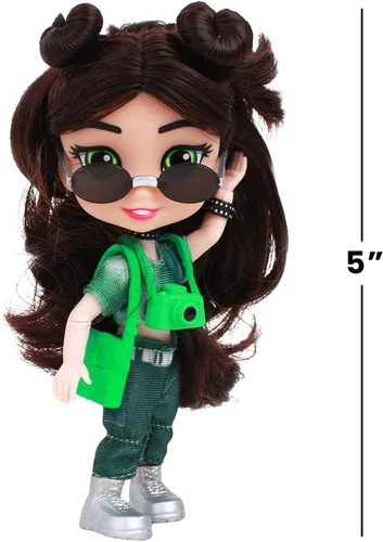 Miniatura 7 de Loyal Subjects - for Keeps Bella Girl with Cupcake Keepsake 5 figura de acción (red)