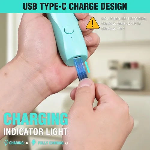 Miniatura 2 de HAUSHOF Potente varita espumadora de leche recargable con soporte, espumador eléctrico de mano, mezclador de bebidas con batidor de acero inoxidable