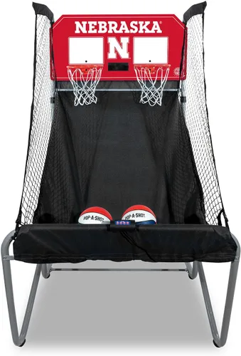 Miniatura 26 de Pop-A-Shot - Home Dual Shot with NCAA Graphics l Sensor Scoring l 16 Game Modes l 7 Balls l Foldable Storage l for All NCAA Fans