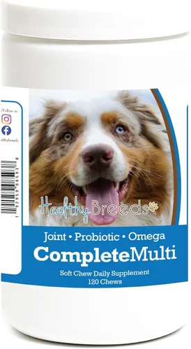 Miniatura 80 de Healthy Breeds Boxer todo en uno multivitamínico suave masticable 120