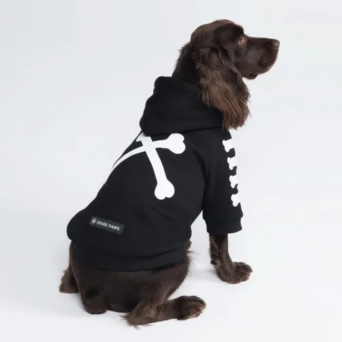 Miniatura 101 de Spark Paws Sudadera con capucha para perro, suéter de primera calidad para perros pequeños, medianos y grandes Trajes cálidos para bulldogs