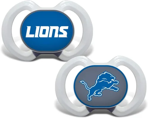 Miniatura 8 de Baby Fanatic NFL - Chupetes unisex para bebé, 2 unidades 3-Varios