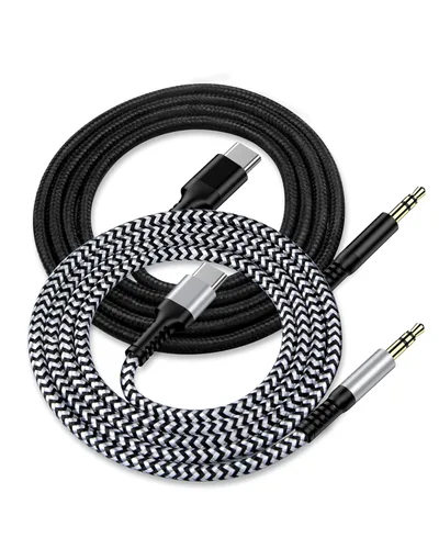 Miniatura 8 de [Paquete de 2/3.3 pies] Cable auxiliar Lightning a 3.5mm para iPhone, [certificado Apple Mfi] Cable de audio auxiliar para iPhone para coche, hogar
