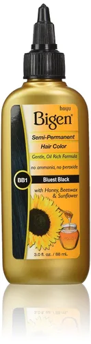 Miniatura 4 de Bigen Color de cabello semipermanente #A4 Amber, 3 onzas