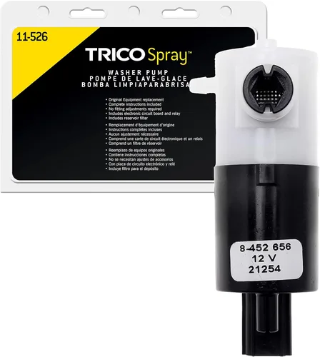 Miniatura 35 de TRICO Bomba de repuesto automotriz para lavaparabrisas en aerosol (11-507) Compatible con años de modelo selectos de Chrysler, Dodge, Jeep y Plymouth