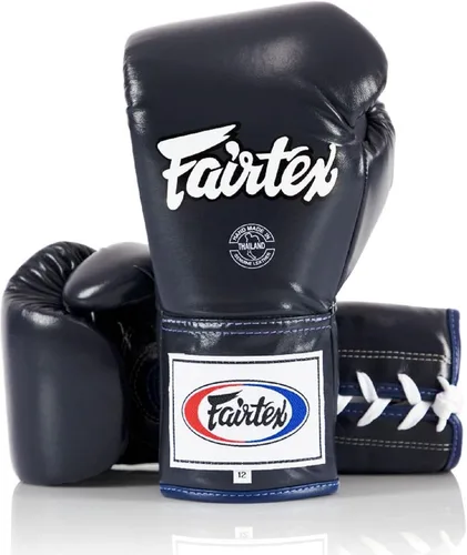 Miniatura 7 de Fairtex Guantes de cuero hechos a mano BGL6 Cierre de puño óptimo con un diseño de pulgar bloqueado Cuero premium Espuma de triple capa