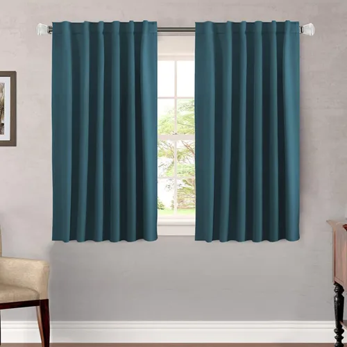 Miniatura 207 de H.VERSAILTEX Cortinas opacas con aislamiento térmico, paneles de tratamiento de ventana, cortinas opacas para oscurecer la habitación, cortinas Gris