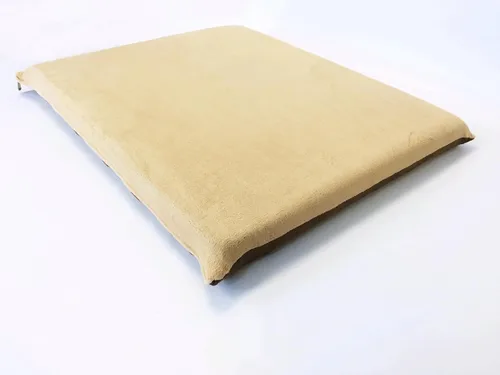 Miniatura 3 de Lujosa cama para perros de espuma viscoelástica con almohadilla sólida y funda interior impermeable y fundas externas para perros pequeños y Beige