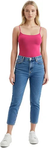 Miniatura 378 de Emmalise Camisola larga casual básica para mujer, con tirantes ajustables, top en capas