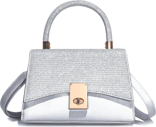 Miniatura 15 de JHVYF Bolsos cruzados pequeños para mujer, bolso de hombro, bolso clásico para mujer, lindo monedero, bolso mini para mujer