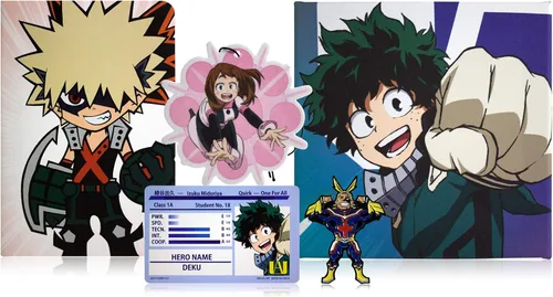 Miniatura 2 de Toynk My Hero Academia LookSee - Caja de regalo misteriosa 5 coleccionables oficiales de Boku No Hero Incluye arte de pared, pin esmaltado y más