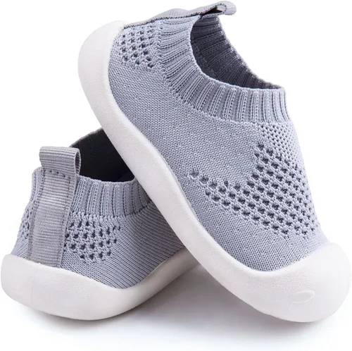 Zapatos para bebés de 1 a 4 años, zapatos para niños pequeños, zapatos para niños y niñas, suela suave, tela de algodón antideslizante, malla