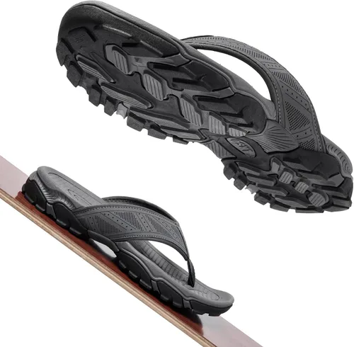 Miniatura 5 de Flip Flops for Men Beach Thong Sandals with Arch Support Water Resistant Slippers Shower Shoes