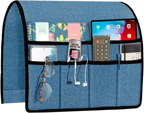Miniatura 8 de Joywell Organizador de Sillón Reclinable con 6 Bolsillos Caddy de Sillón Soporte de Control Remoto para Sofá Reposabrazos Organizador Antideslizante
