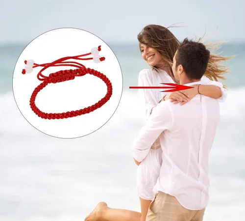 Miniatura 7 de PENTA ANGEL Pulsera de cuerda de mano roja, 12 piezas, ajustable, trenzada, correa de cordón de la suerte para protección, éxito, amistad
