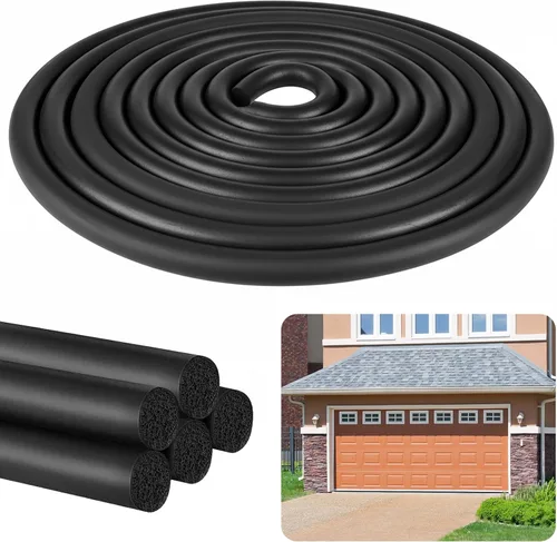 Miniatura 9 de Barra trasera de 1/2 pulgada, protector de calafateo de espuma negra para huecos y sellado de puerta, relleno de juntas de expansión de hormigón
